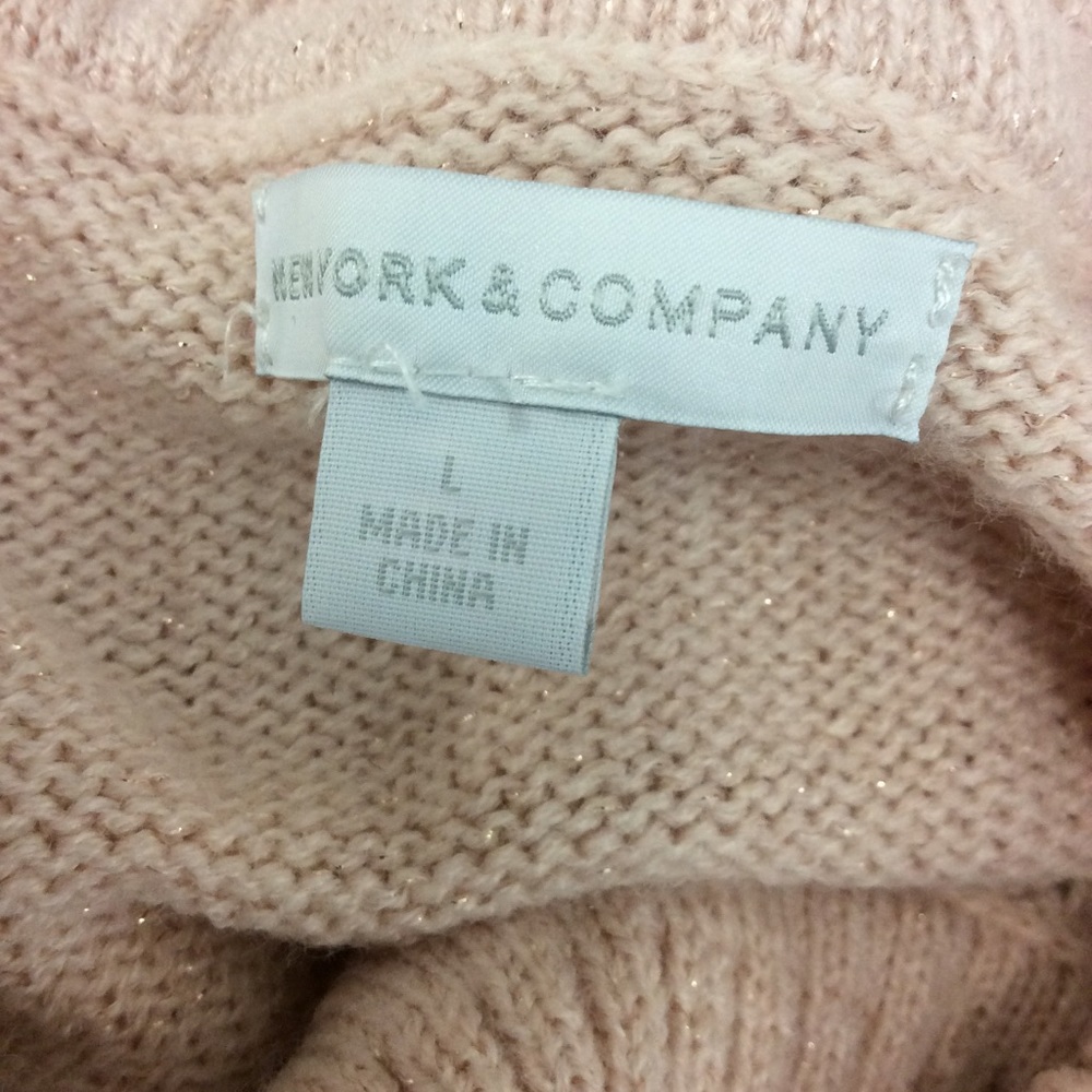 New York& Co sweater turtle neck, very soft - Picture 5 of 6